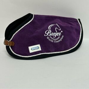 Breyer World Champion Horse Blanket Purple Black
